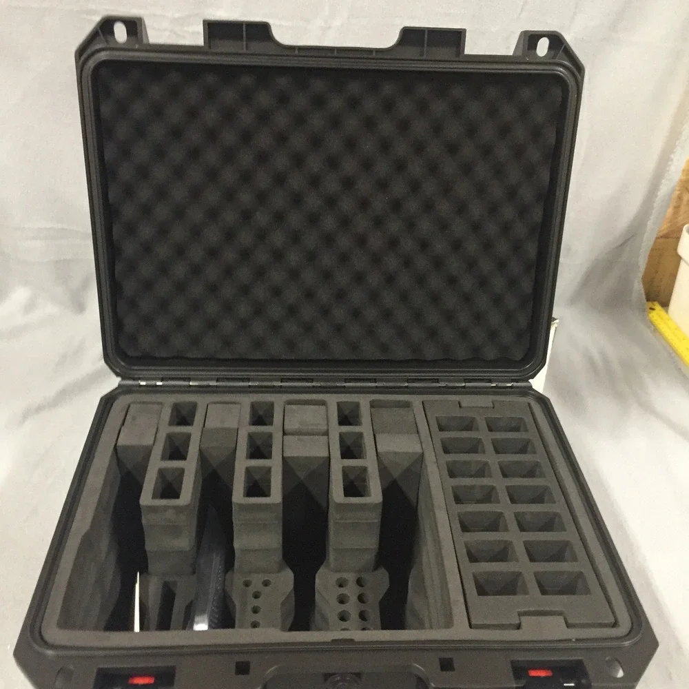King Hard Case Waterproof Travel Storage Box Black Rugged Equipment Case New